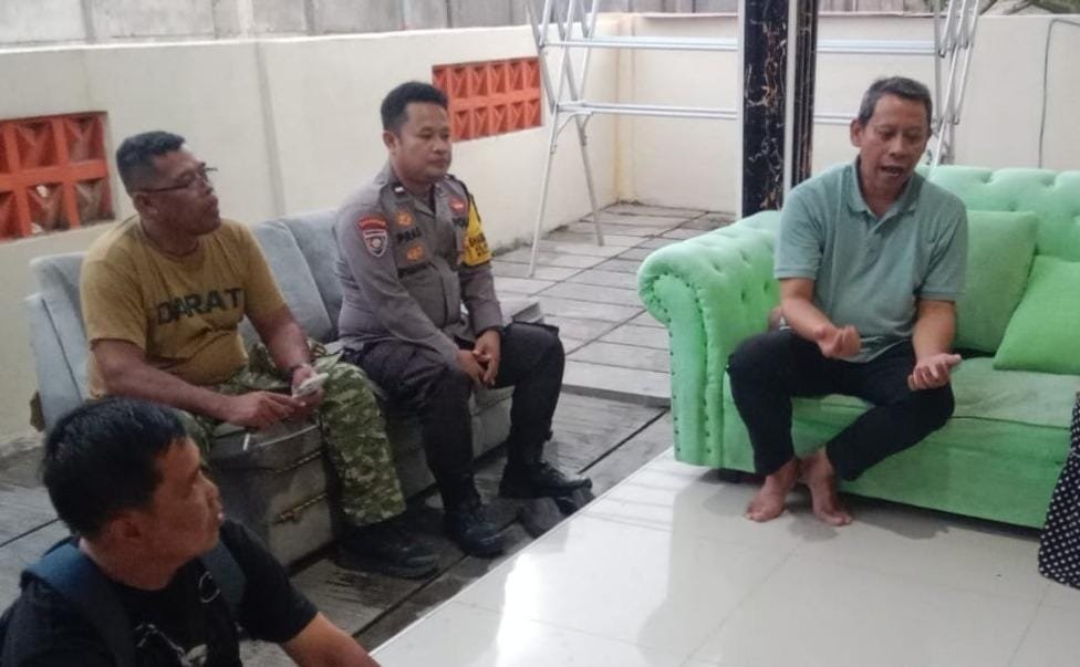 Polsek Cibeber Edukasi Warga Cegah Curanmor, Sosialisasikan Call Center 110