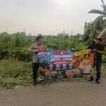 Polsek Cibeber Ajak Warga Jaga Kamtibmas dan Cegah Kebakaran Lahan