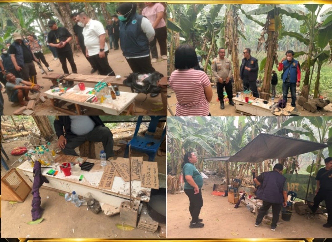 Polda Sumsel Gerebek Lokasi Diduga Terkait Narkoba di Ogan Ilir, Dua Orang Diamankan